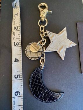 HTF Brahmin CELESTIAL CLUSTER Bag Charm Tassel